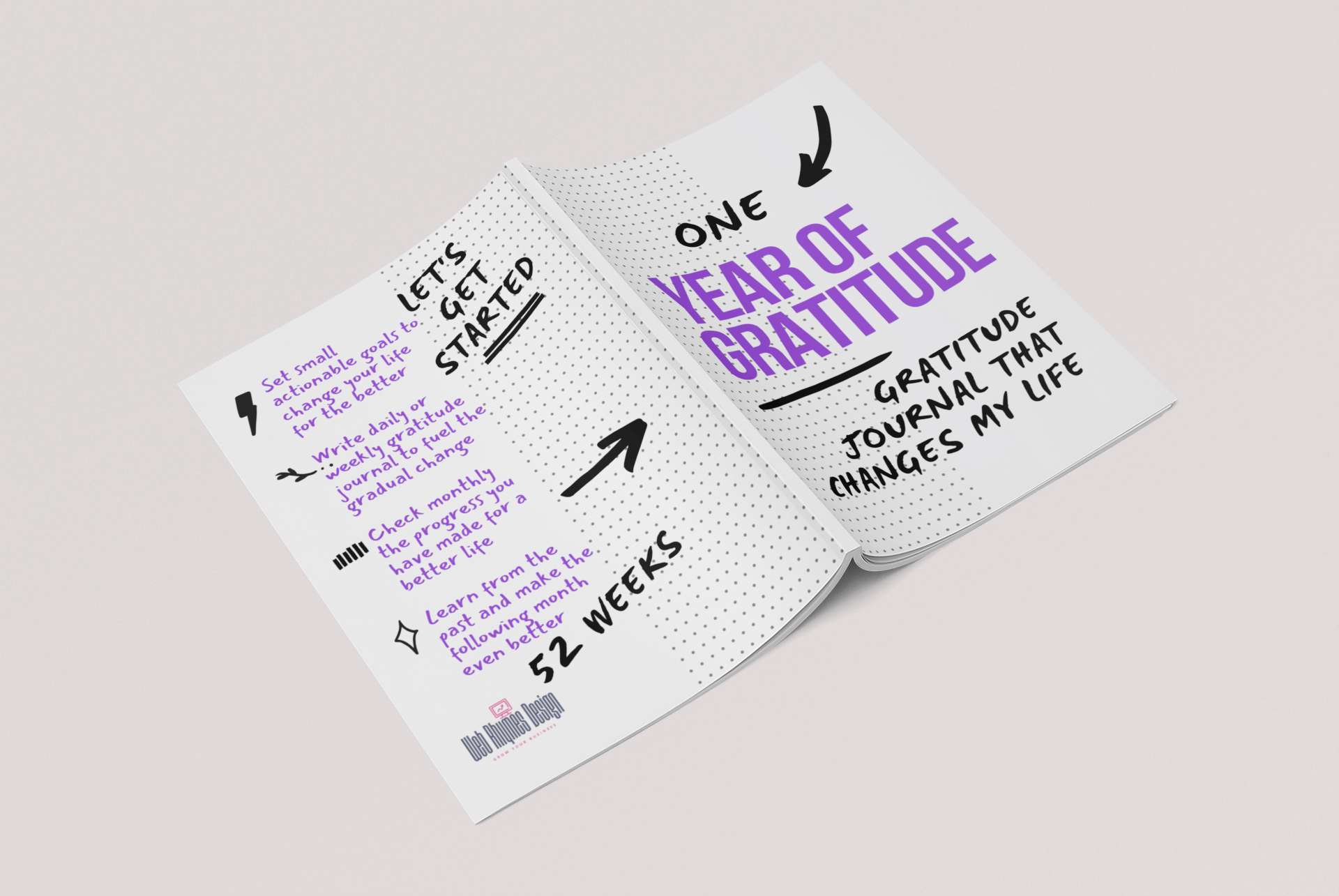 One Year of Gratitude - Gratitude Journal that Changes My Life -  WebRhymesDesign