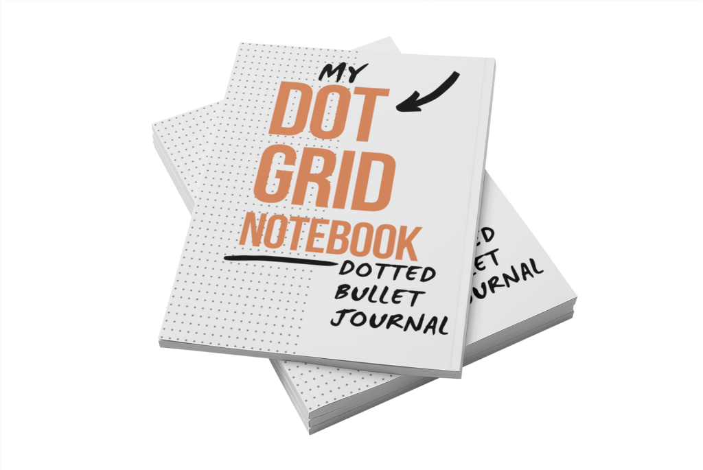Dotted bullet journal available on Amazon