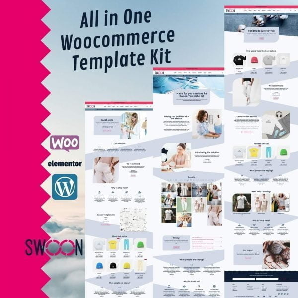 Swoon all in one Woocommerce template kit